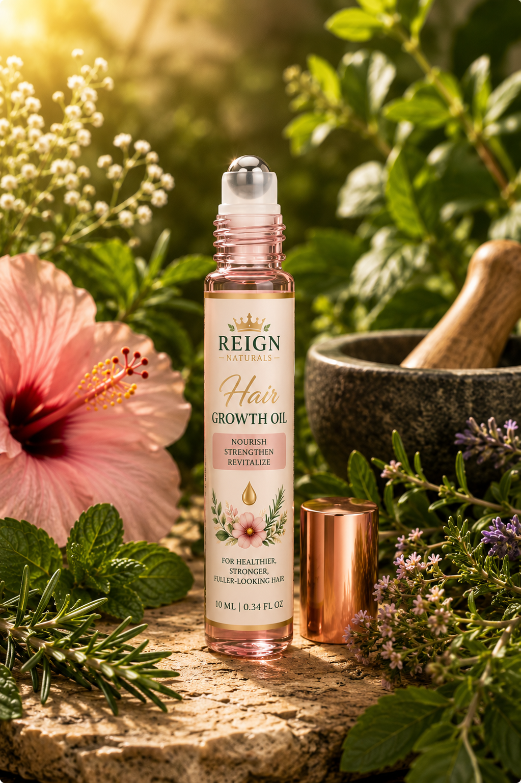 Reign Naturals 10 mL Roller Bottle